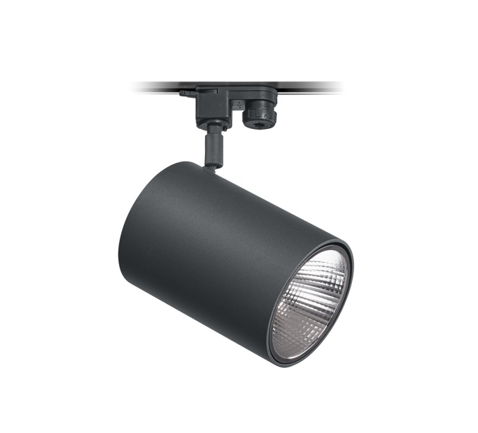 Projetor orientável de calha trifásica Tromilux